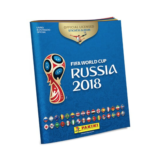 Álbum de figurinhas da Copa do Mundo da Rússia vira febre