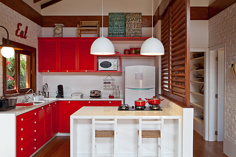 Cozinha rústica está em alta