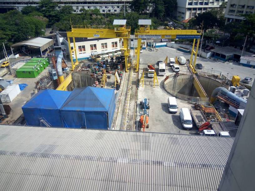 Metrô esquecido: Embora seja atribuição do estado, a conclusão da Estação da Gávea teria o seu apoio e o compromisso foi esquecido