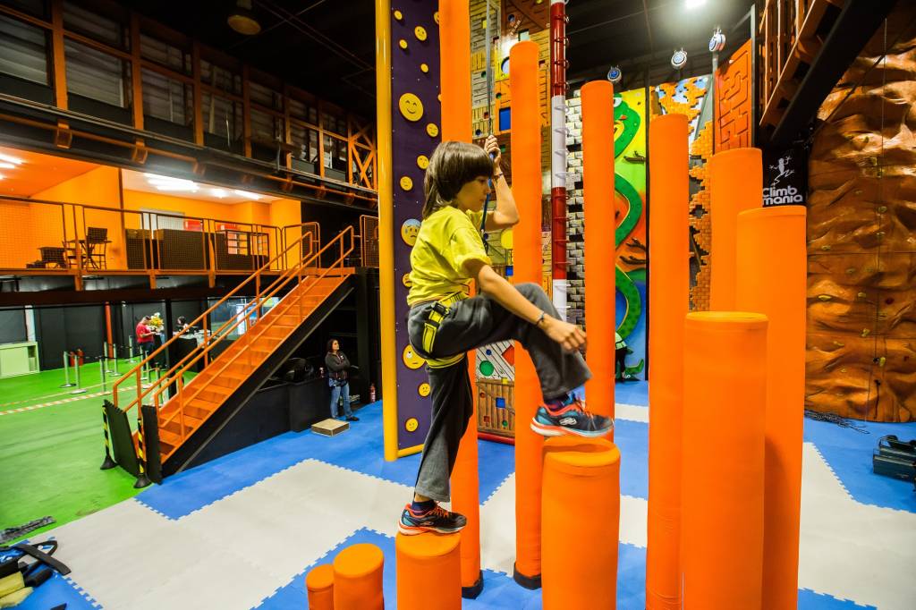 BarraShopping recebe circuito de aventuras com arvorismo e escalada