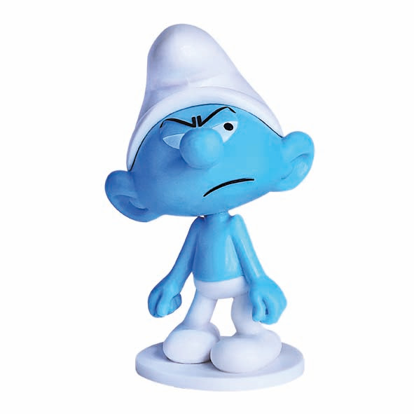smurf5 smurf - toy art - bonequinho - bob's