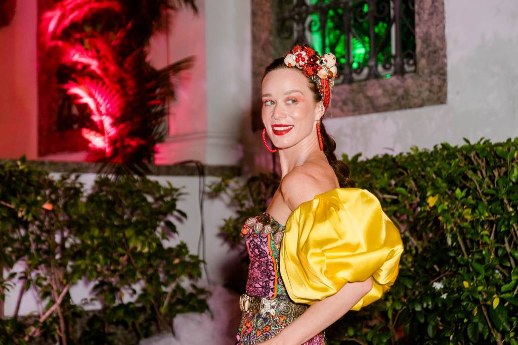 Mariana Ximenes: atriz tamb&eacute;m &eacute; frequentadora das festas