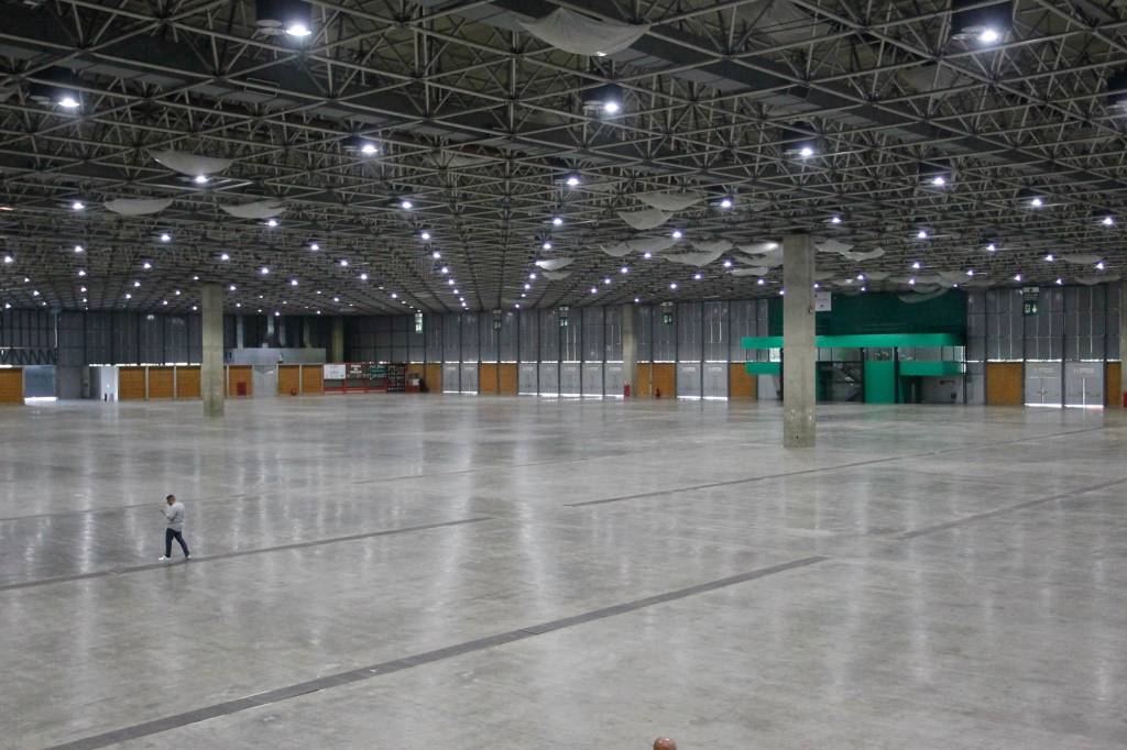 Covid-19: Hospital de campanha no Riocentro tem 85% das obras concluídas