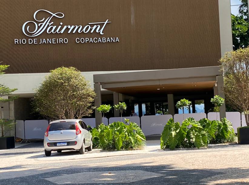 O Hotel Fairmont, rec&eacute;m-inaugurado em Copacabana