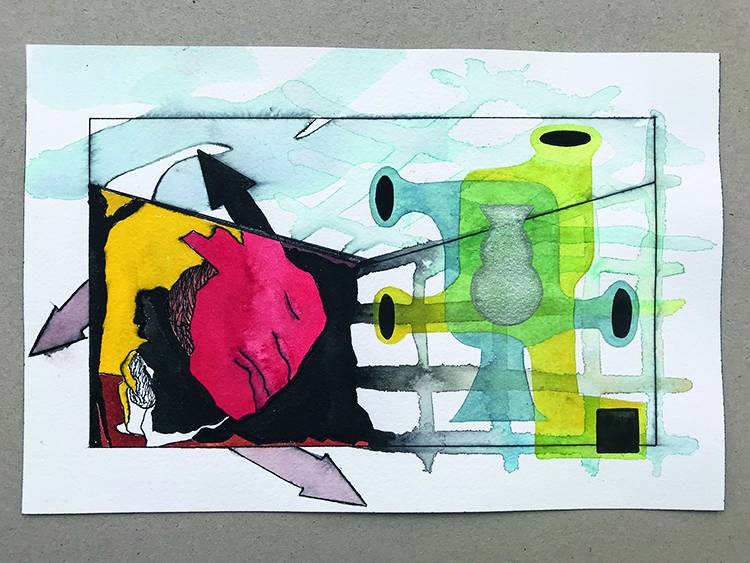 O projeto de Vergara surtiu efeito e conectou uma turma que, embora confinada, est&aacute; produzindo arte