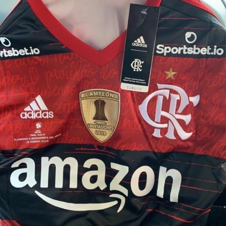 camisa flamengo amazon
