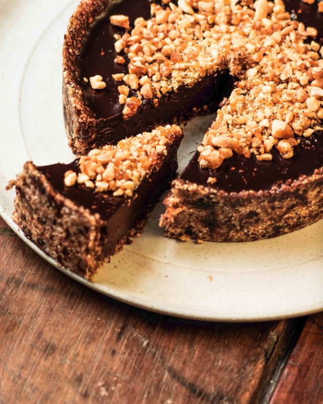 Conflor: torta vegana de chocolate crocante Conflor: torta vegana de chocolate crocante