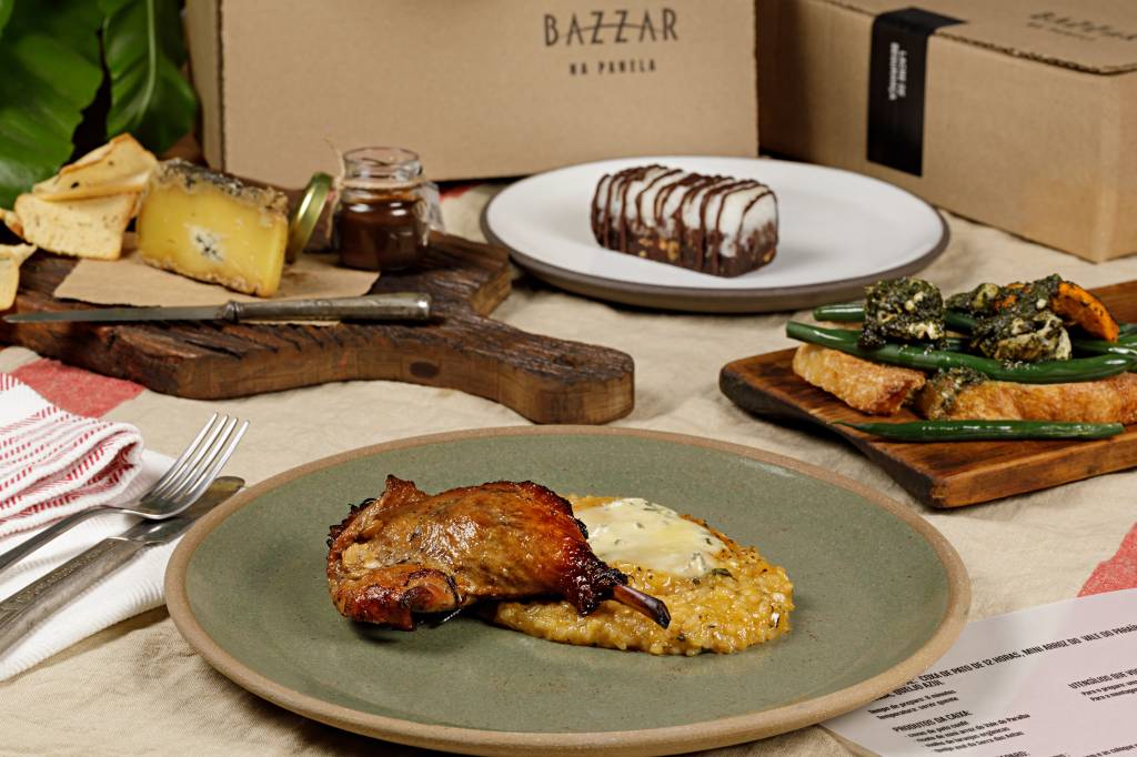 Chefs promovem jantares virtuais com aulas e menus inspirados em países