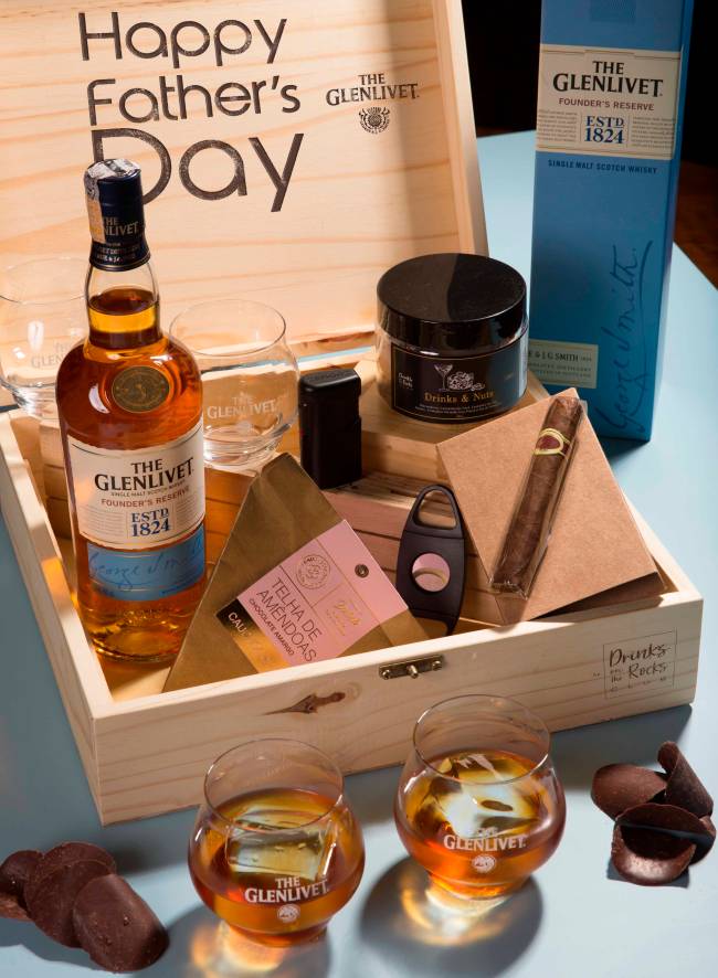 Glenlivet Box – Drinks on the Rocks Club – Dia dos Pais – R$ 549,00 BX Glenlivet Box – Drinks on the Rocks Club – Dia dos Pais – R$ 549,00 BX