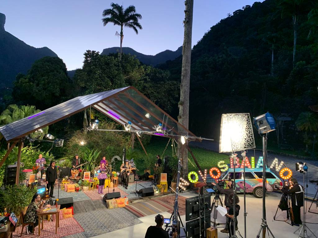 Um fim de tarde com os Novos Baianos: os bastidores da live