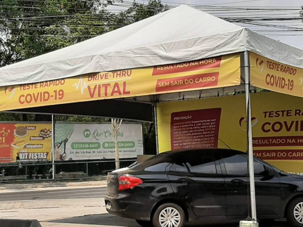 Coronavírus: drive-thru para teste de Covid-19 é interditado na Zona Oeste