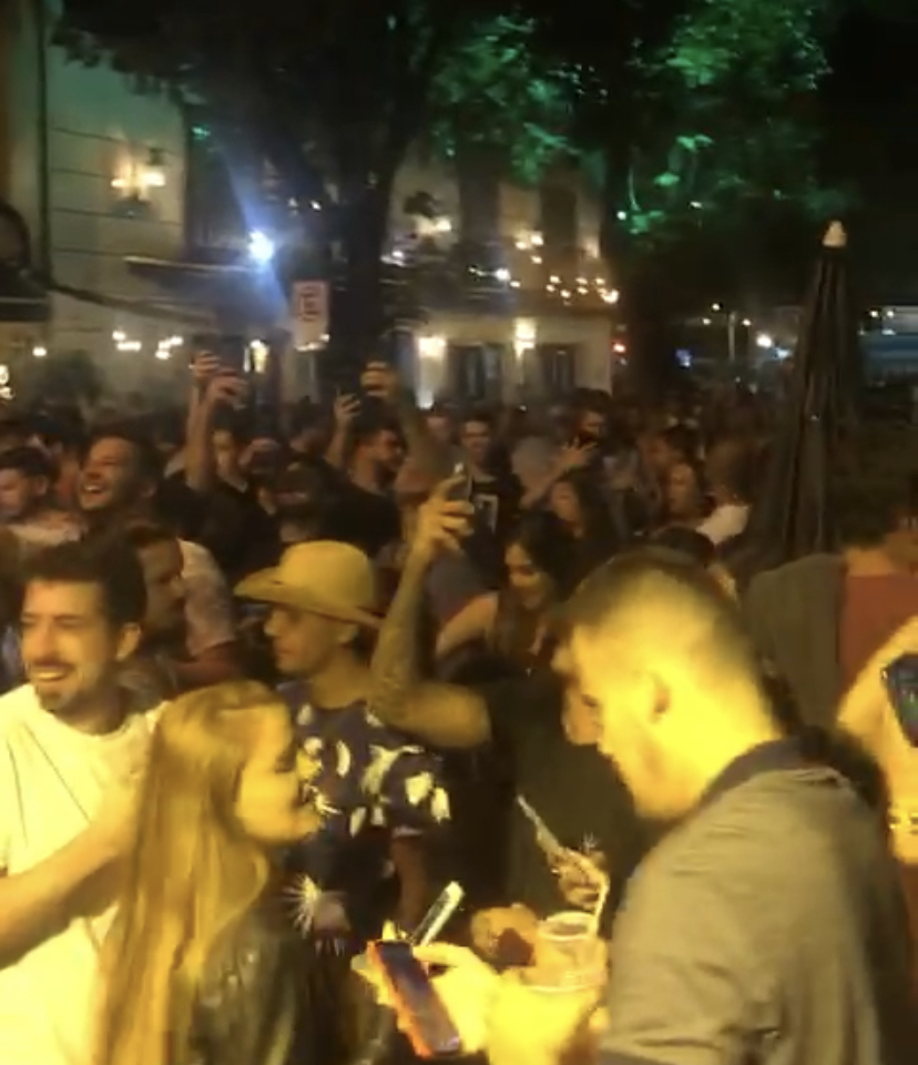 Leblon: este é o vídeo de aglomeração mais impressionante que você vai ver