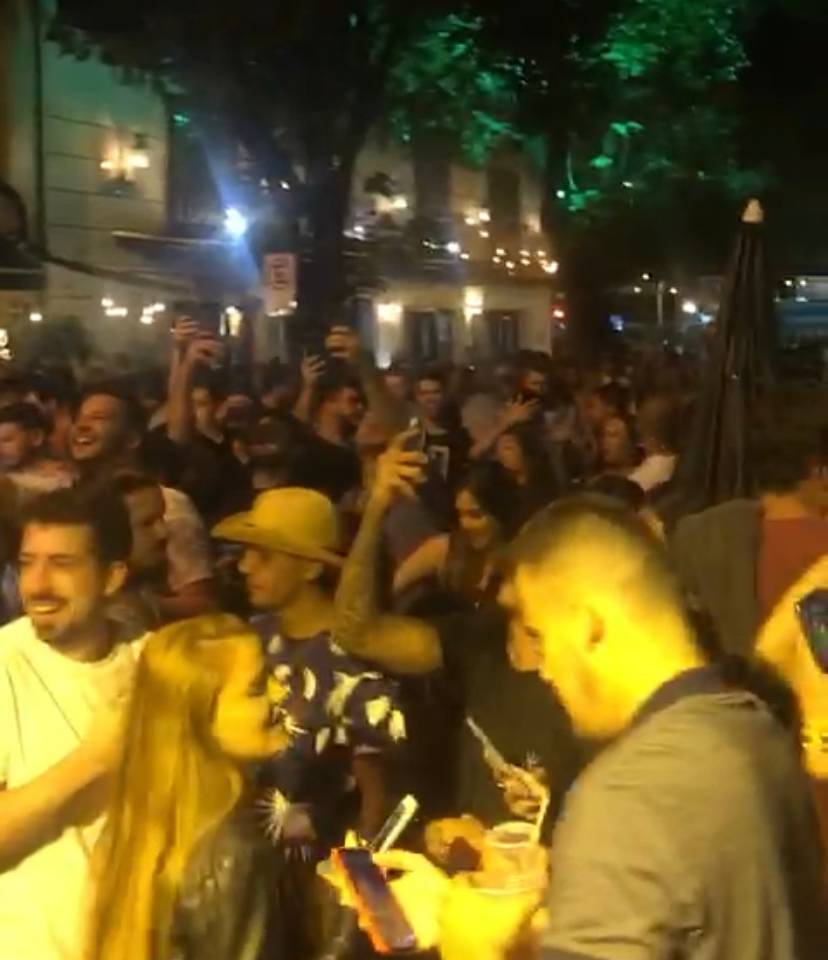 Leblon: este é o vídeo de aglomeração mais impressionante que você vai ver
