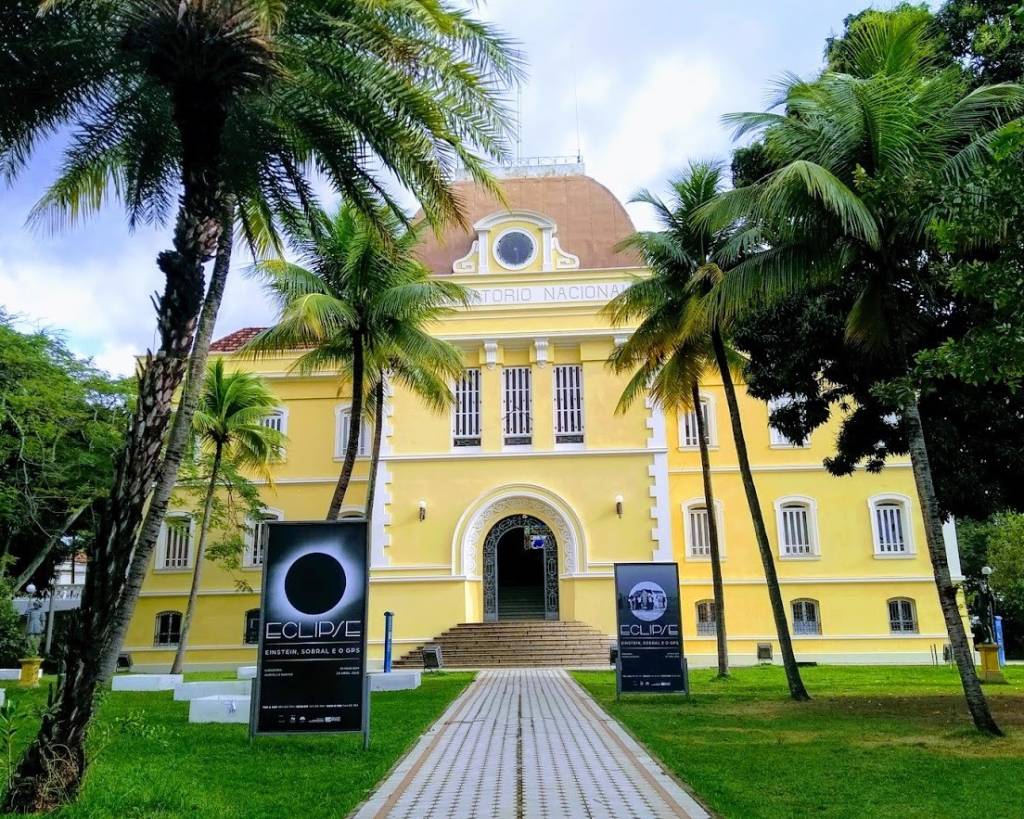 Mast Museu de Astronomia e Ciências Afins Fachado do prédio do Museu de Astronomia e Ciências Afins