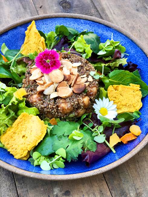 Dia Mundial do Vegetarianismo: chef Tati Lund ensina sua salada proteica