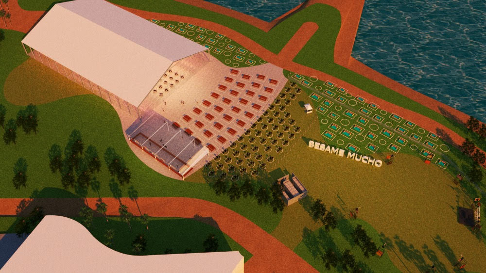 Marina da Glória recebe festival de música com público alocado em mesas