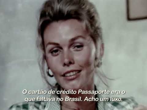 Ângela Diniz em vídeo de cartão de crédito: "um luxo".