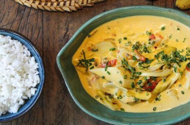 Moqueca caiçara: um dos hits do menu do Zazá Bistrô Tropical Moqueca caiçara: um dos hits do menu do Zazá Bistrô Tropical