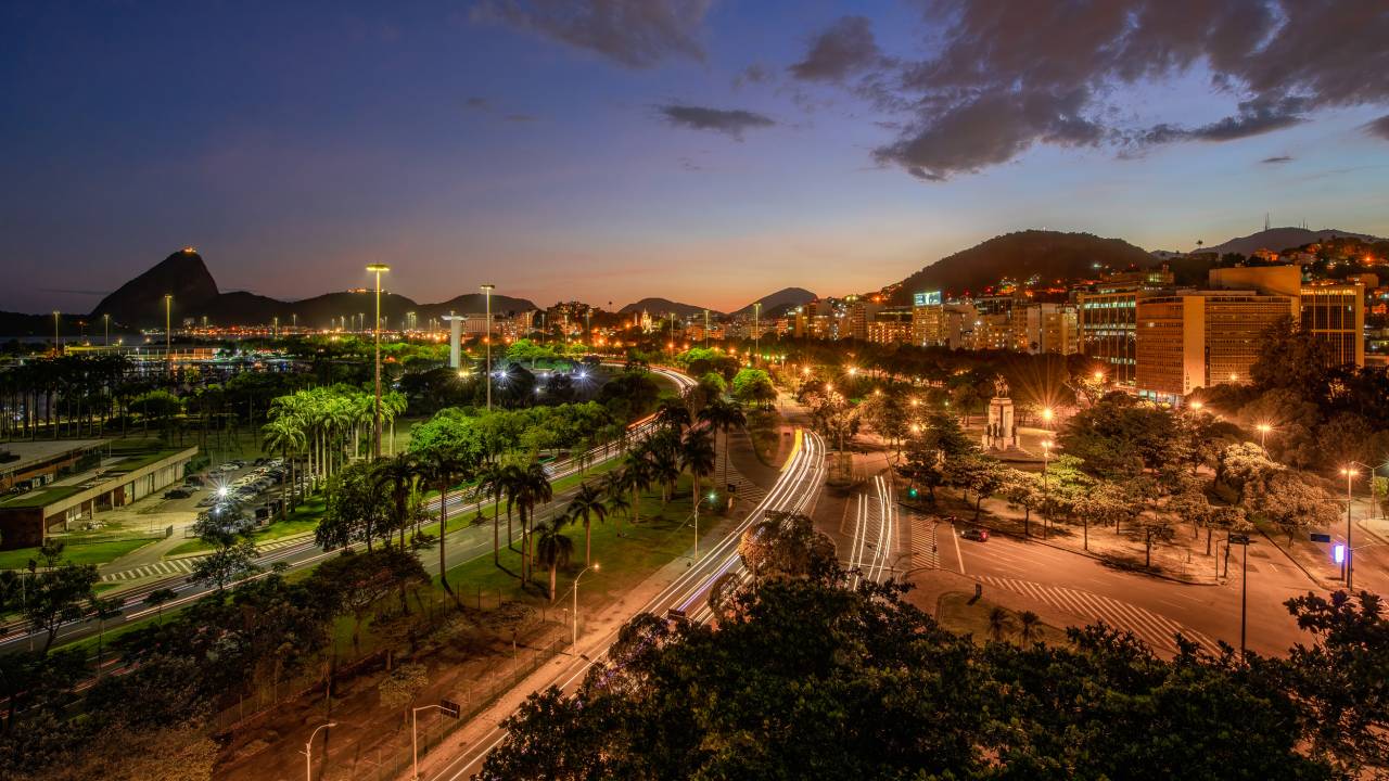 Vista panorâmica do bairro: 32 bens tombados