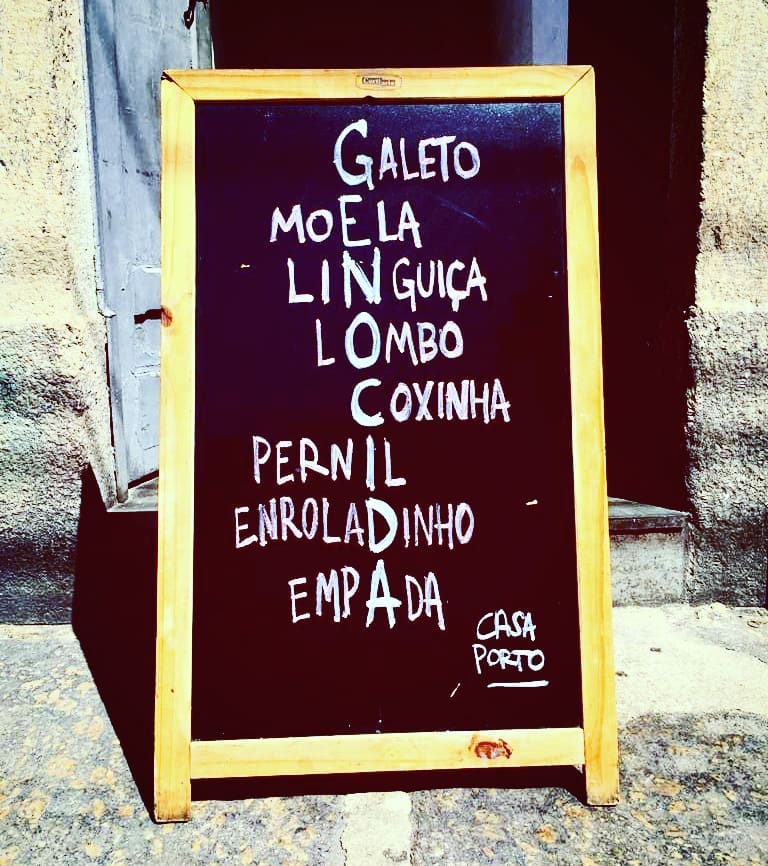 Cardápio de bar no Centro faz “homenagem” ao presidente Bolsonaro