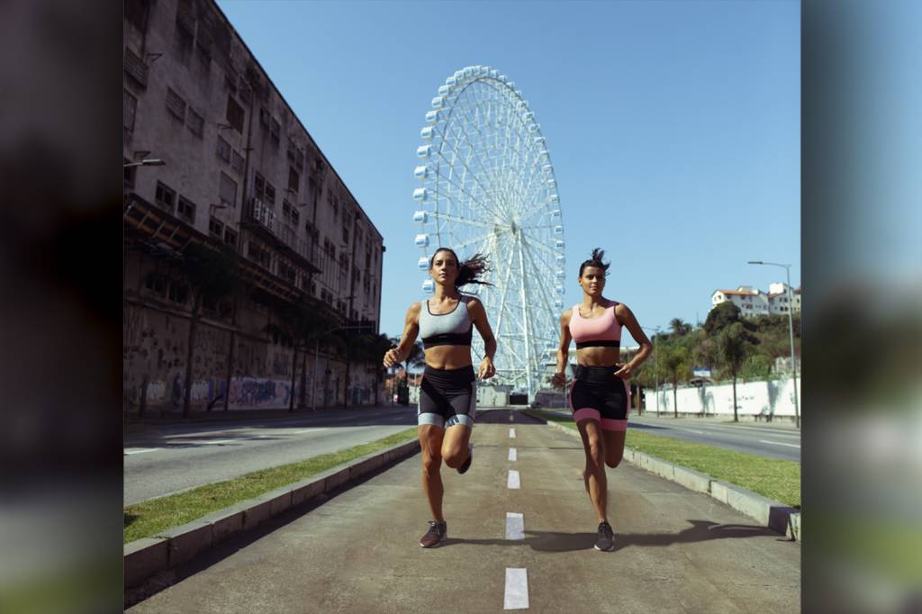 Marca de roupas esportivas para mulheres aposta em tecidos ultramodernos