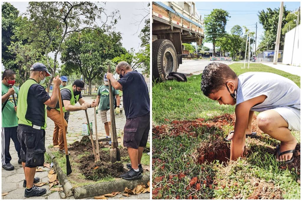 O grupo de voluntários Arboristas Urbanos concentra seus esforços na Zona Norte, onde o déficit verde é maior e favorece o surgimento de ilhas de calor. Parcerias de coletivos com a Fundação Parques e Jardins resultaram no plantio de 400 árvores desde janeiro