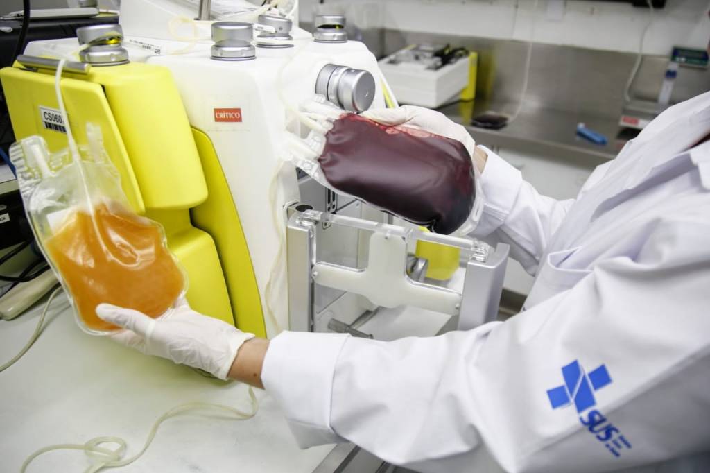 Covid-19: Hemorio inicia estudo de tratamento com o plasma de vacinados