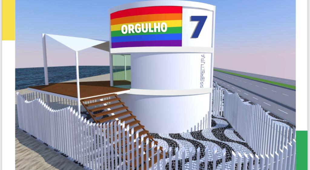 Rio LGBTQIA+: postos de salvamento da orla ganharão as cores do arco-íris