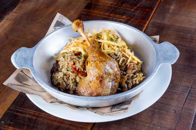 Adega Santiago: arroz de pato Adega Santiago: arroz de pato