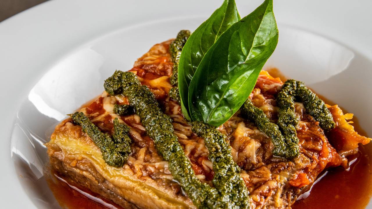 Nido: berinjela à parmegiana