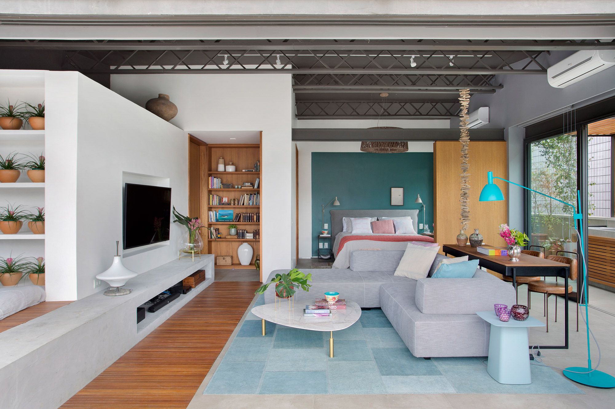 Cobertura duplex no Rio de Janeiro possui &aacute;rea &iacute;ntima de 151 m&sup2;.