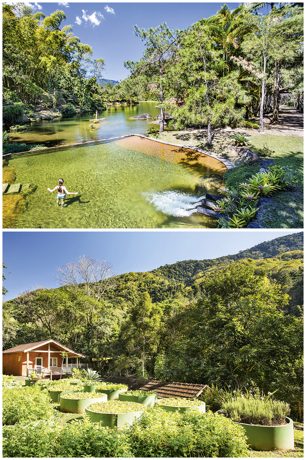 Villa-São-Romão_Foto_-Juliano-Colodeti.jpg Piscinas naturais e hortas orgânicas no Villa São Romão, em Lumiar: aumento de 50% nas reservas e maior procura pelas áreas ao ar livre -