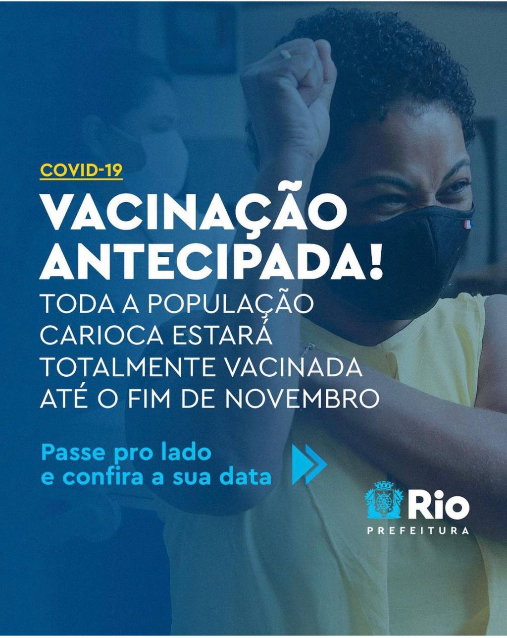‘O carioca performando’: Paes acelera de novo e anuncia adultos vacinados até 18 de agosto no Rio