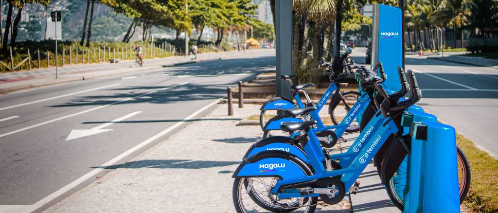 Vou de bike: depois das laranjinhas, é a vez das azulzinhas circularem pelo Rio