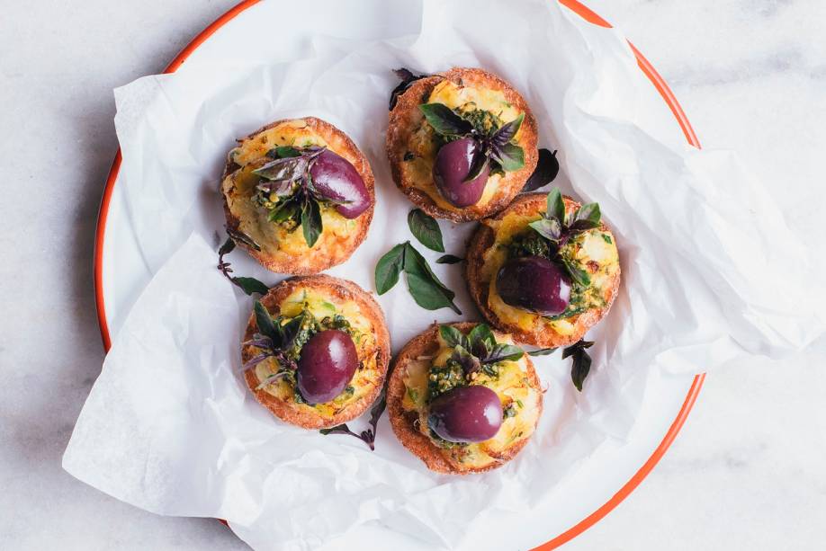 Ráscal: polenta com brandade de bacalhau