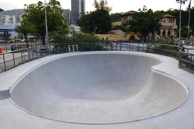 129_bowl-do-riosul Foto mostra a pista tipo bowl do Rio Sul
