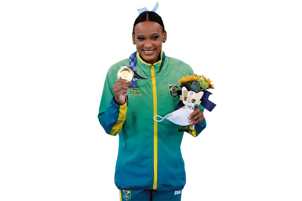 “Entendo a Simone Biles. Eu também já travei”, diz Rebeca Andrade