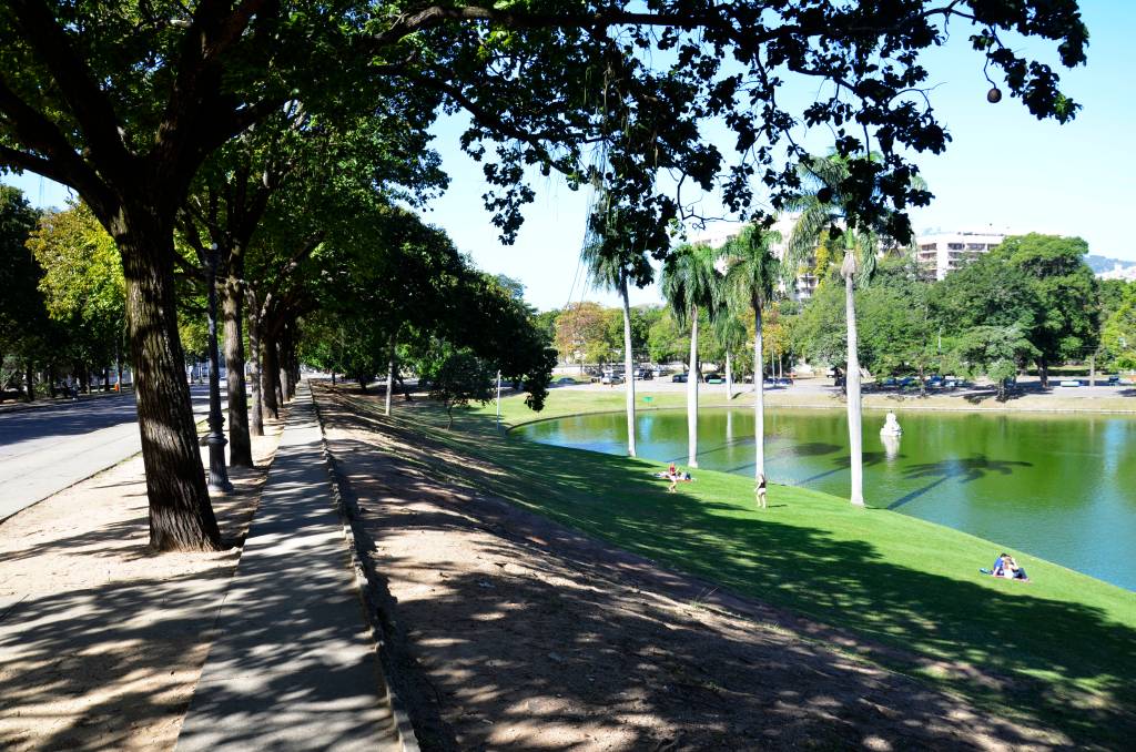 Quinta da Boa Vista – Alexandre Macieira – Riotur Foto mostra a lagoa na Quinta da Boa Vista