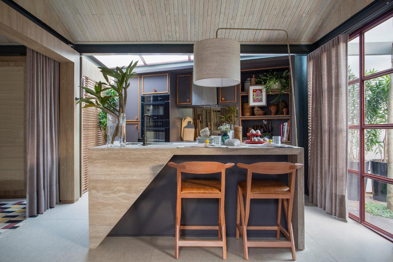 casacor ribeir&atilde;o preto 2019 cozinha retr&ocirc; vintage decora&ccedil;&atilde;o casa burgundy