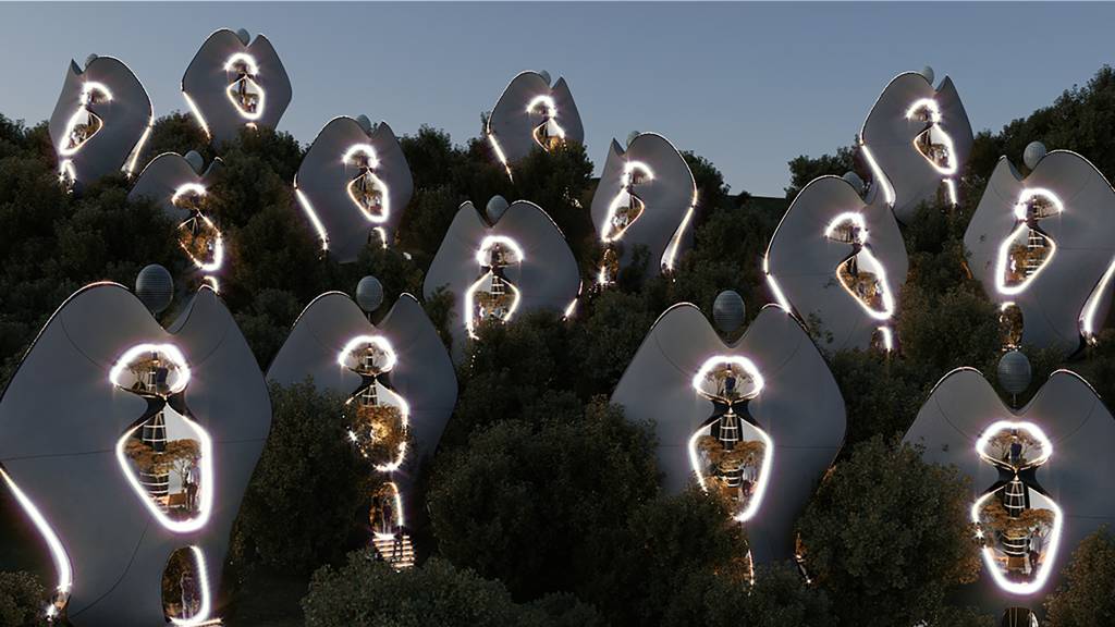 Estruturas impressas em 3D viram módulos de isolamento ao ar livre