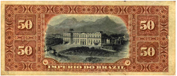 51387968099_d89288041a_o Foto mostra nota antiga de 50-mil-réis com foto do atual Museu Nacional