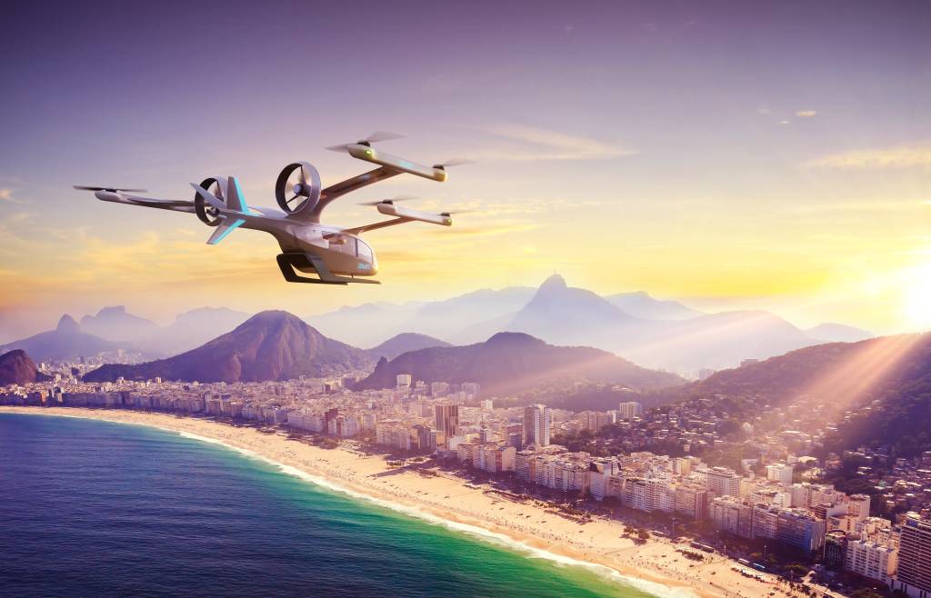 Futuro próximo: passeios de helicóptero vão simular rota de “carros voadores” no Rio