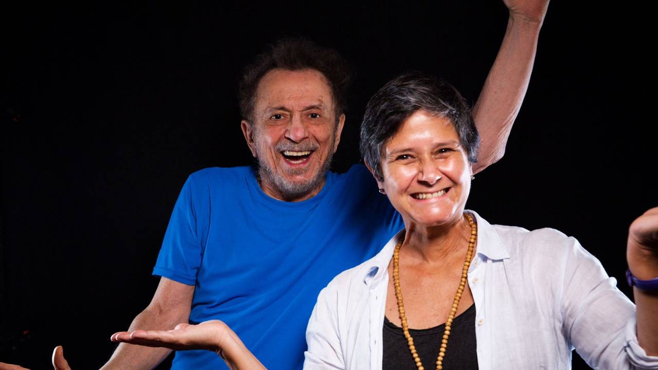 Tom Zé e Patrícia Palumbo