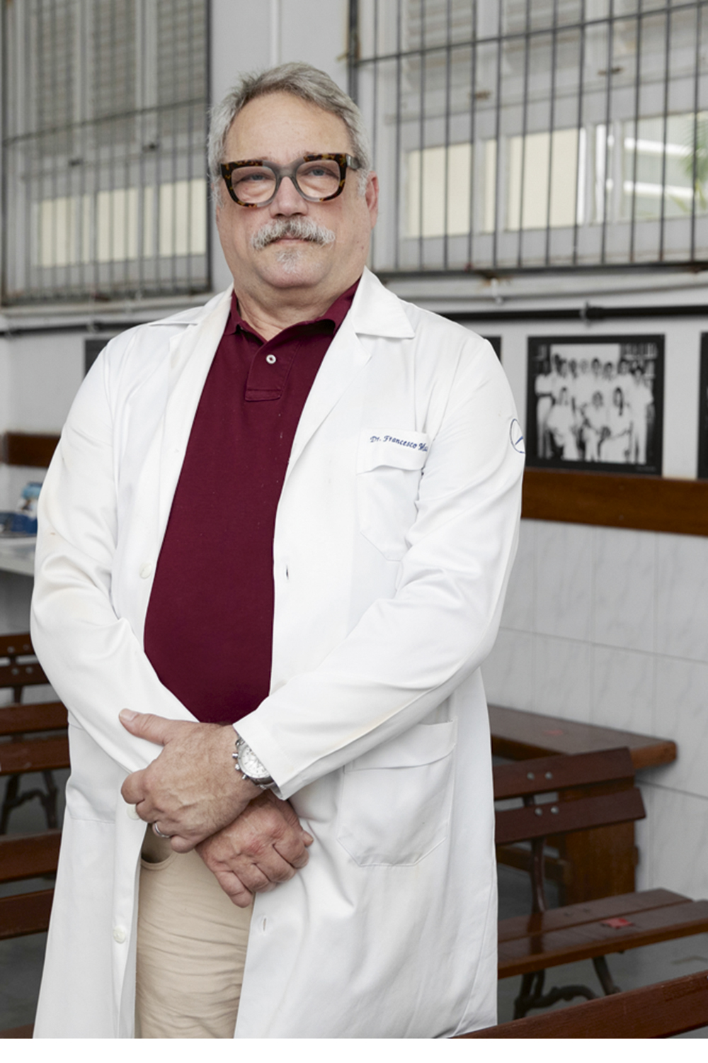 Francesco-Mazzarone-118.jpg O médico Francesco Mazzarone: disputa pelo nome do mestre -