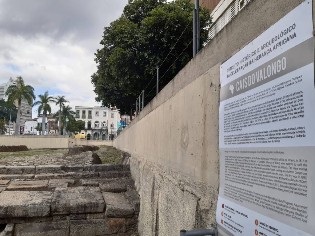 WhatsApp Image 2021-11-19 at 07.48.35 Foto mostra o monumento Cais do Valongo