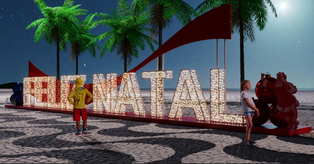 Já é Natal no Rio: cidade terá decoração especial para receber Papai Noel