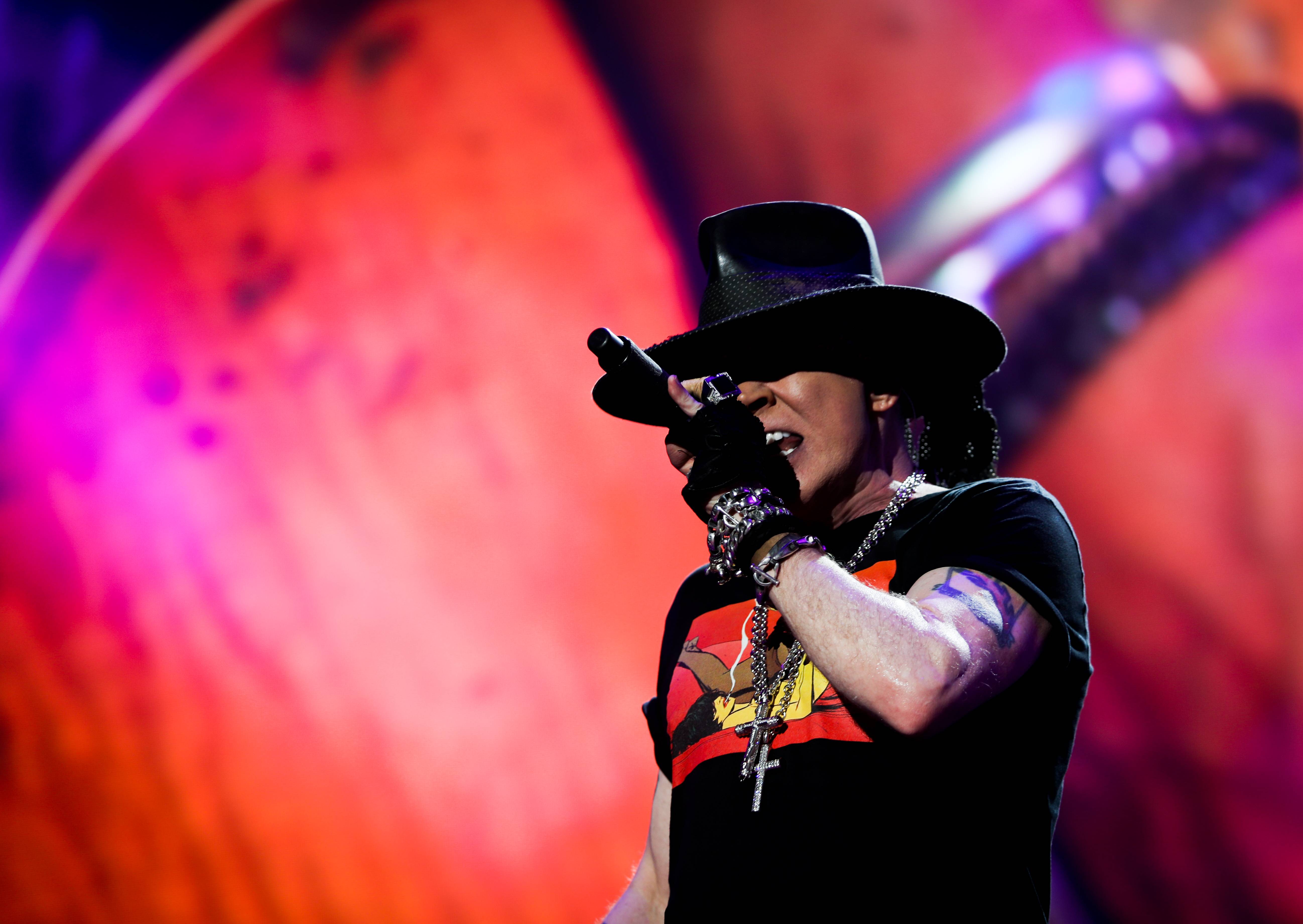 Toalhas, rosas e mais: as exigências do Guns N’ Roses para o Rock in Rio