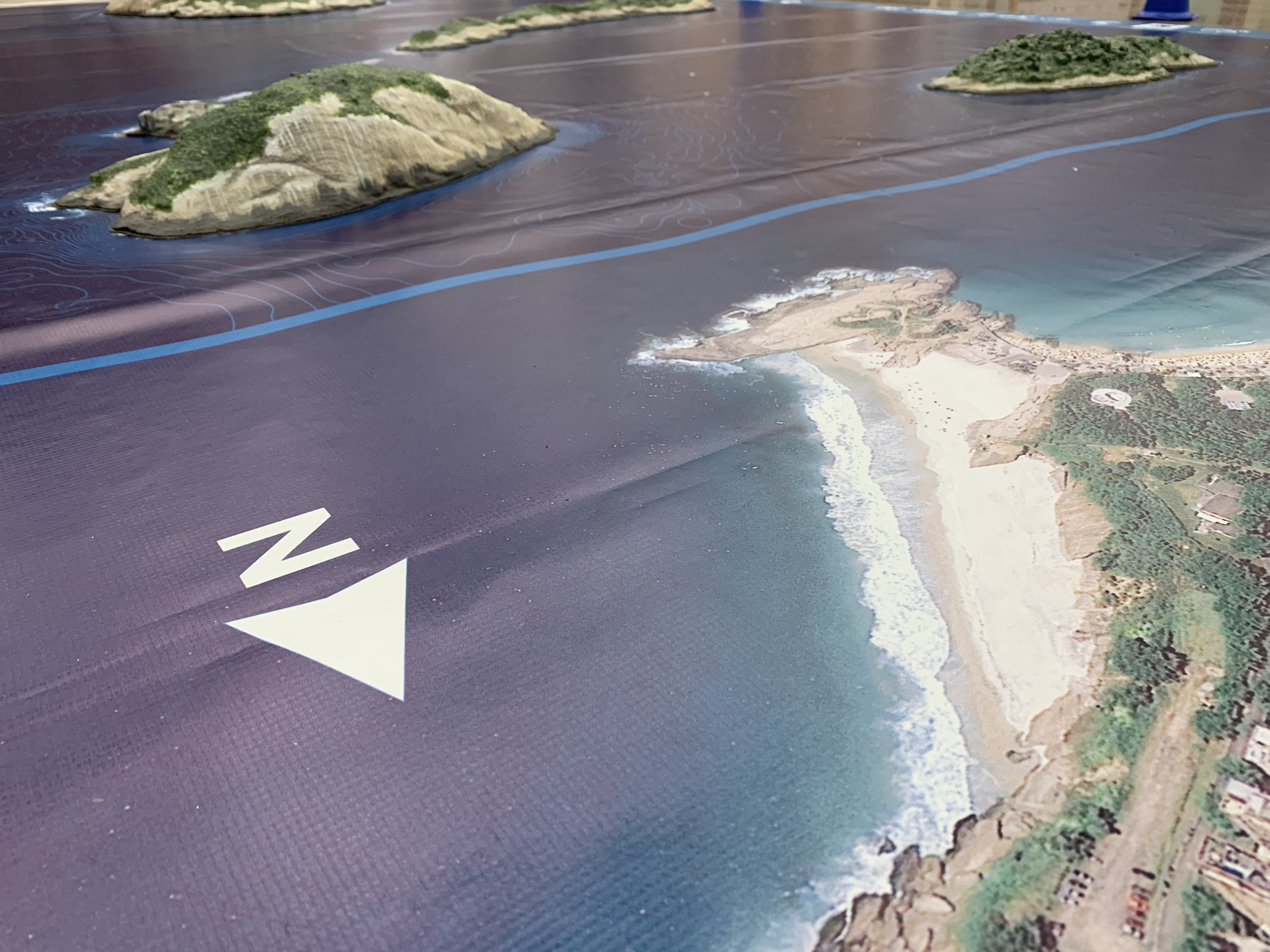 Foto mostra vista a&eacute;rea das ilhas Cagarras