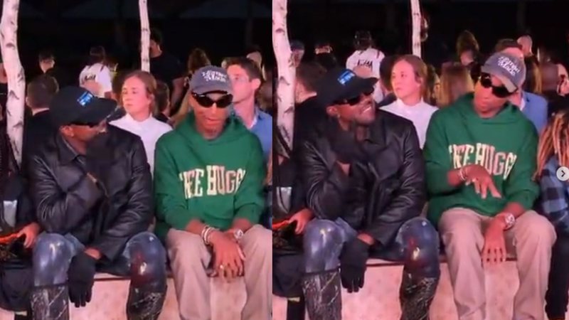 “Acordamos internacionais”: Kanye West e Pharrell Williams curtem clássico da MPB em Miami