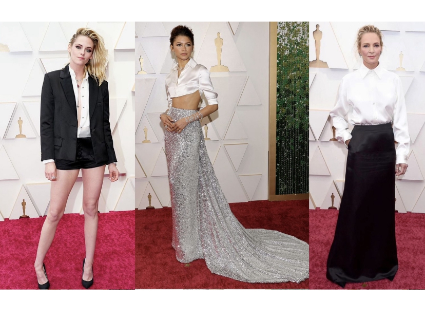 Oscar 2022: a camisa branca está em alta